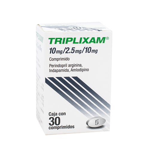 TRIPLIXAM 10/2.5/10 mg 30 Comprimido(s)