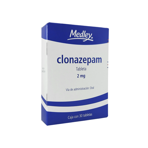 CLONAZEPAM 2 mg 30 Tableta(s)