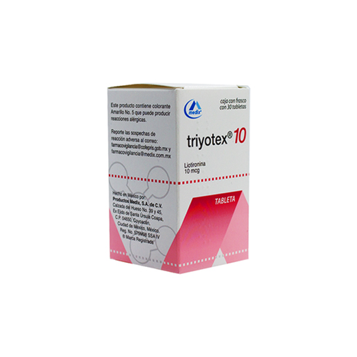 TRIYOTEX 10 mcg 30 Cápsula(s)