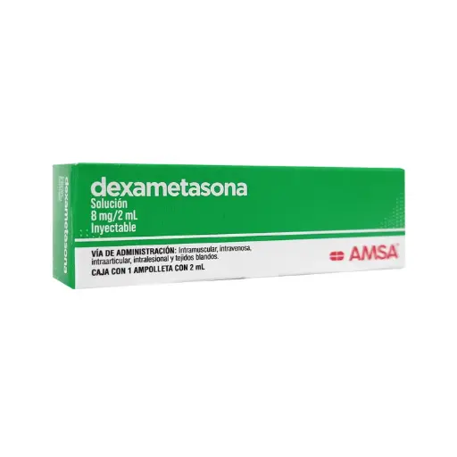 DEXAMETASONA 8 mg 1 Ampolleta