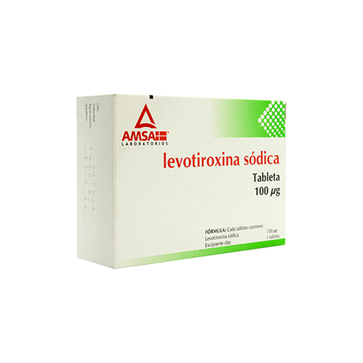 LEVOTIROXINA 100 mcg 100 Tableta(s)