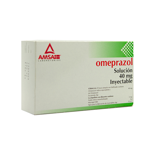 OMEPRAZOL 40 mg 1 Ampolleta