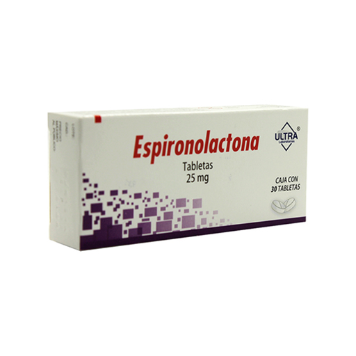 ESPIRONOLACTONA 25 mg 30 Tableta(s)