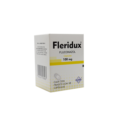 FLERIDUX FLUCONAZOL 100 mg 10 Cápsula(s)