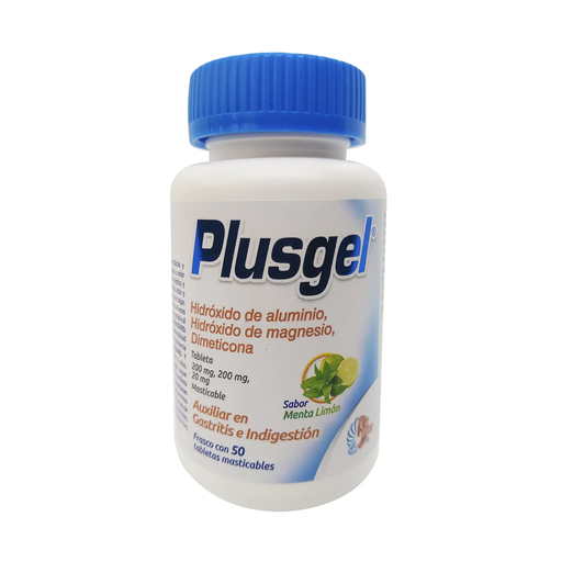 PLUSGEL 200/200/20 mg 50 Tableta(s)