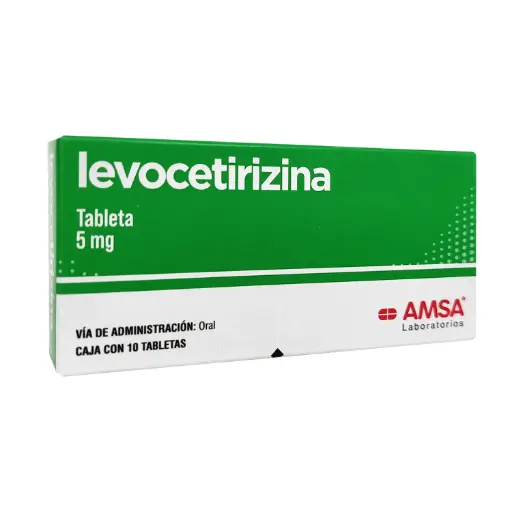 LEVOCETIRIZINA 5 mg 10 Tableta(s)