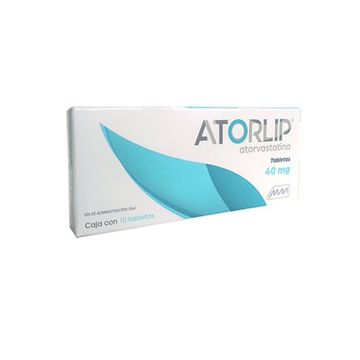 ATORLIP 40 mg 10 Tableta(s)