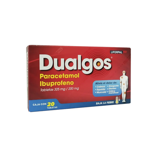 DUALGOS 200/325 mg 20 Tableta(s)