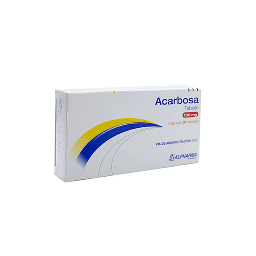 ACARBOSA 100 mg 30 Tableta(s)
