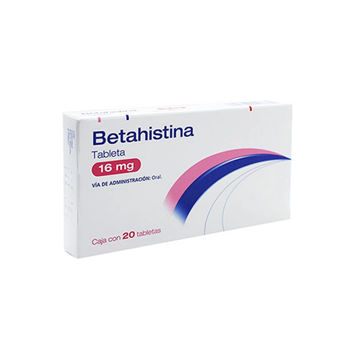BETAHISTINA 16 mg 20 Tableta(s)