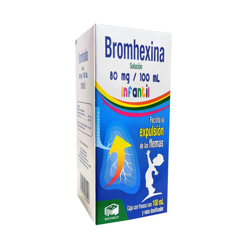 BROMHEXINA INFANTIL 80 mg/100 ml 100 Mililitro