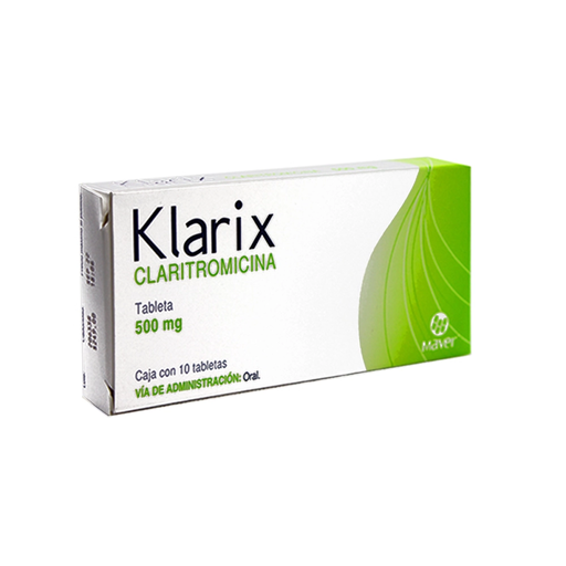 KLARIX 500 mg 10 Tableta(s)