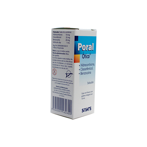 PORAL 10/25/20 mg 10 Mililitro