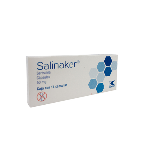 SALINAKER 50 mg 14 Cápsula(s)