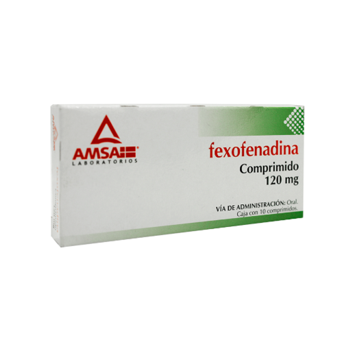 FEXOFENADINA 120mg 10 Comprimido(s)