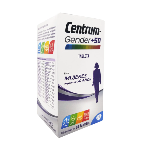 CENTRUM GENDER+50 MUJER - 60 Tableta(s)