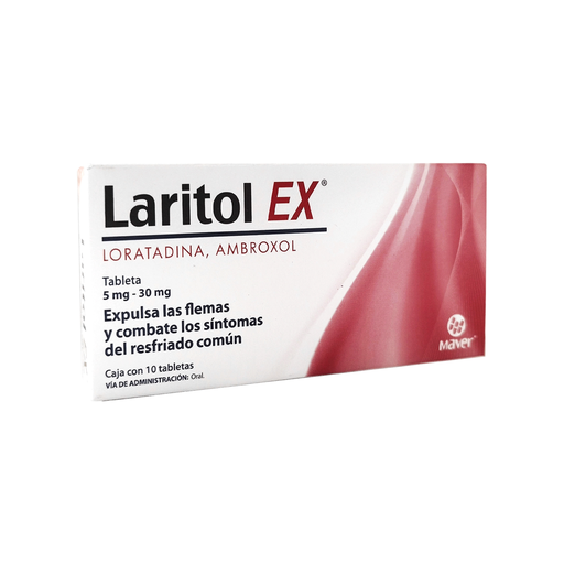 LARITOL EX 5/30 mg 10 Tableta(s)