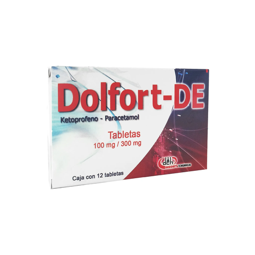 DOLFORT-DE 100/300 mg 12 Tableta(s)