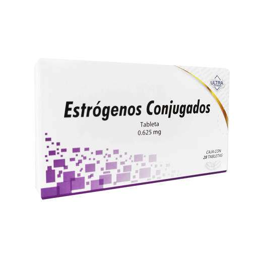 ESTROGENOS CONJUGADOS 0.625 mg 28 Tableta(s)