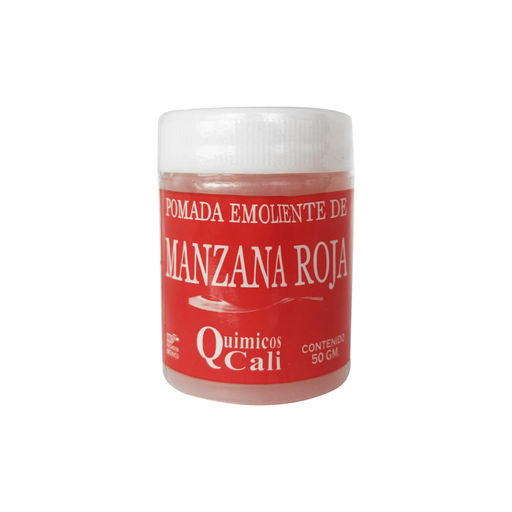 POMADA EMOLIENTE DE MANZANA ROJA - 50 Gramos