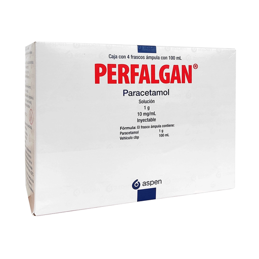 PERFALGAN 1 g (10 mg/ml) 4 Frasco Ámpula