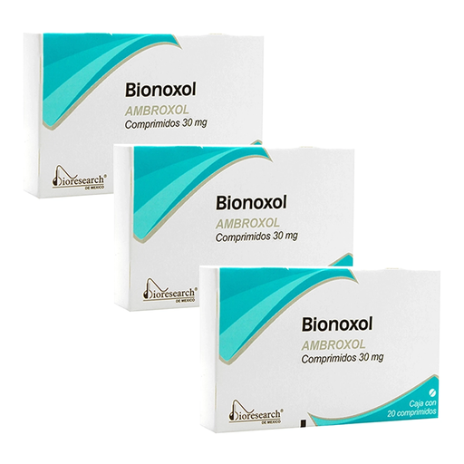 BIONOXOL 30 MG TRES CAJAS CON 20 COMP C/U 30 mg 60 Comprimido(s)