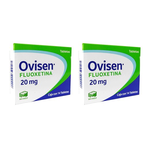 OVISEN 20 MG DOS CAJAS CON 14 TABS C/U 20 mg 28 Tableta(s)