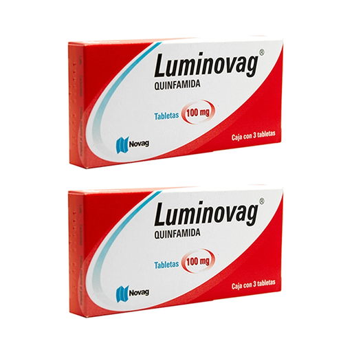 LUMINOVAG 100 MG DOS CAJAS CON TRES TABS C/U 100 mg 6 Tableta(s)