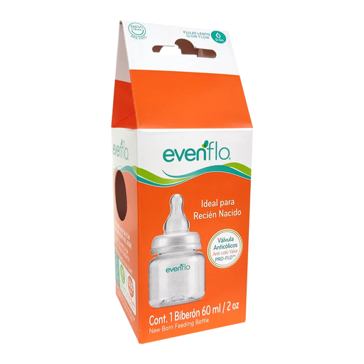 BIBERON EVENFLO RECIEN NACIDO 60mL
