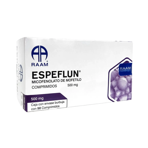 ESPEFLUN 500 mg 50 Comprimido(s)