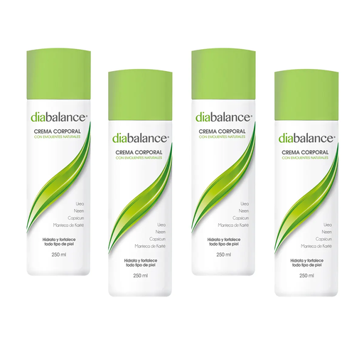 DIABALANCE CREMA CORPORAL 250 Gr PACK 4 Pzs