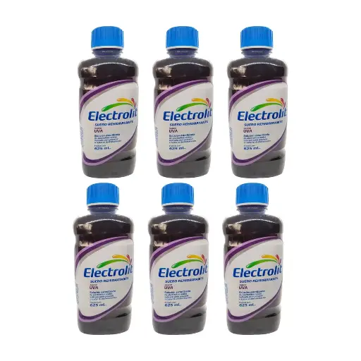 ELECTROLIT UVA 6 PZS CON 625 ML CU