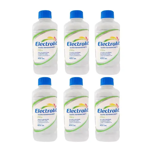 ELECTROLIT COCO 625mL PACK 6pz