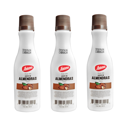 ACEITE DE ALMENDRAS JALOMA PACK 3PZAS