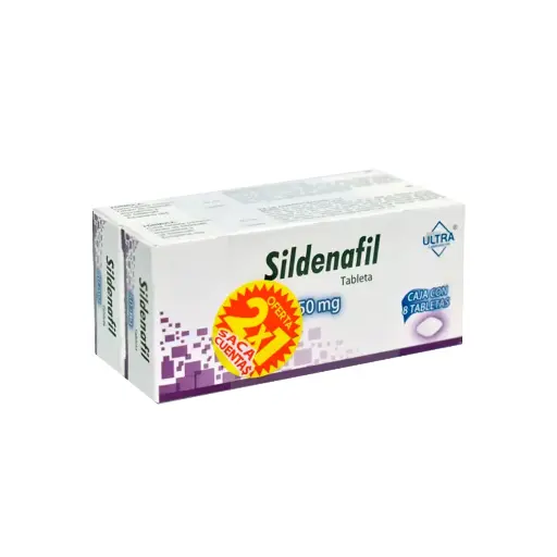 SILDENAFIL 100 MG 2X1 C/8