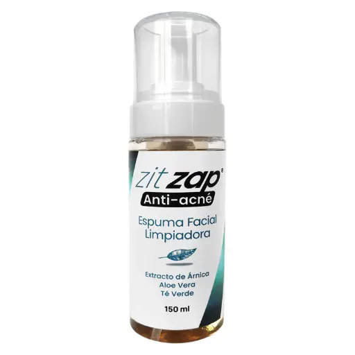 [8673] ESPUMA FACIAL LIMPIADORA ANTI ACNE ZITZAP 150 ml