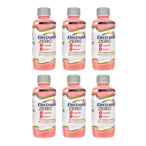 Electrolife Ponche de Fresa Kiwi Pack 6 