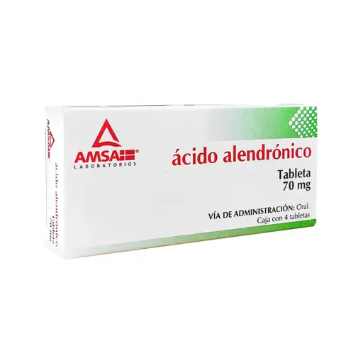 ACIDO ALENDRONICO 70 mg 4 Tableta(s)