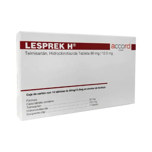 LESPREK H 80 MG/12.5MG 1 TABLETA
