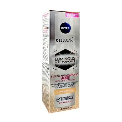 NIVEA LUMINOUS 630 ANTI-MANCHAS FPS50 40 ML