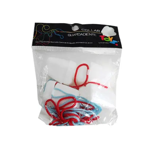 COLLAR MUELITA GUARDA DIENTE 4 PZS