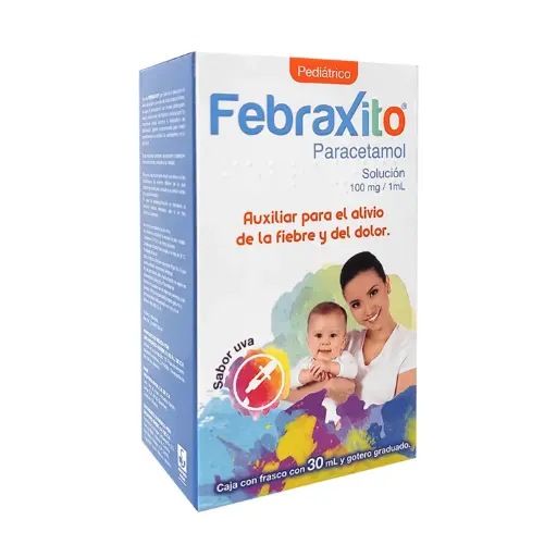 FEBRAXITO PARACETAMOL PEDIÁTRICO 100mg / 1mL  30mL