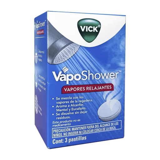 VICK VAPOSHOWER 3 PASTILLAS