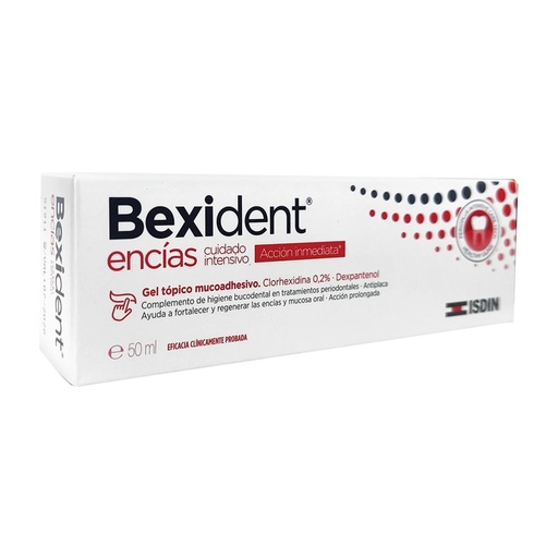 GEL GINGIVAL BEXIDENT ENCIAS CUIDADO INTENSIVO 50 ML