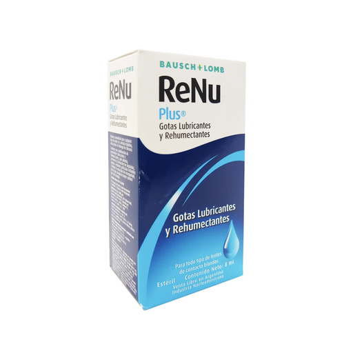 RENU PLUS 0.1%/0.1% 8 Mililitro