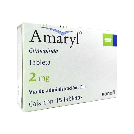 AMARYL 2 mg 15 Tableta(s)