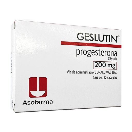 GESLUTIN 200 mg 15 Cápsula(s)