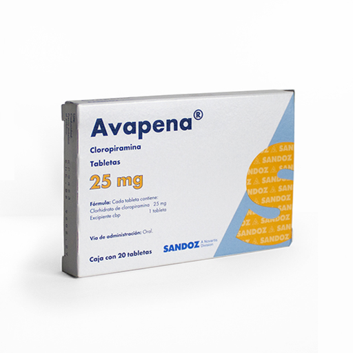 AVAPENA 25 mg 20 Tableta(s)