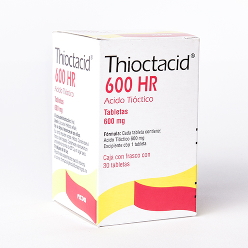 THIOCTACID 600 HR 600 mg 30 Tableta(s)