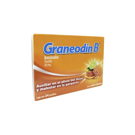 GRANEODINB MIEL-LIMÓN 10 mg 24 Pastillas